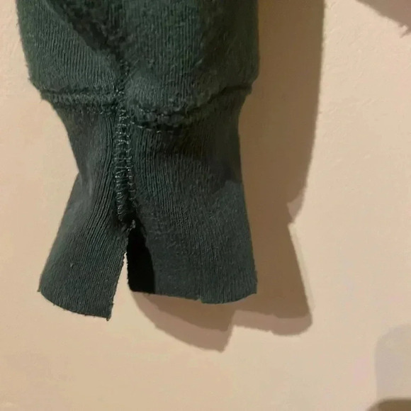 Aerie Cropped Distressed Crew - Picture 5 of 7